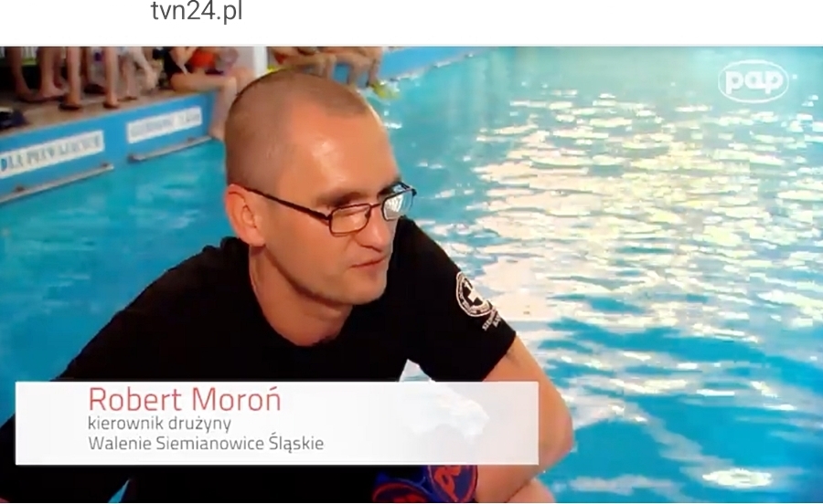 Hokej pod wodą Walenie w TV Siemianowice Śląskie